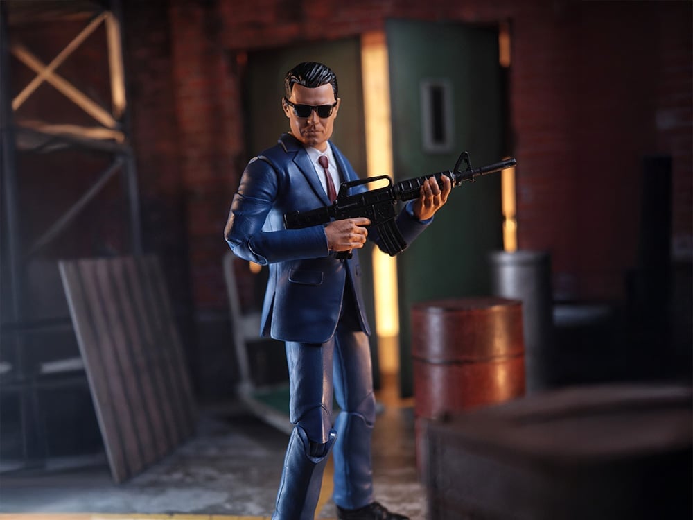 Soldiers of Fortune The Agent/The Enemy (Light Blue) 1/12 Scale Action Figure Gallery Image 1