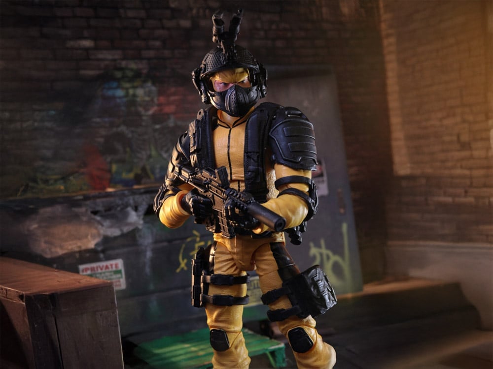 Soldiers of Fortune Close Combat Operative (Yellow/Black) 1/12