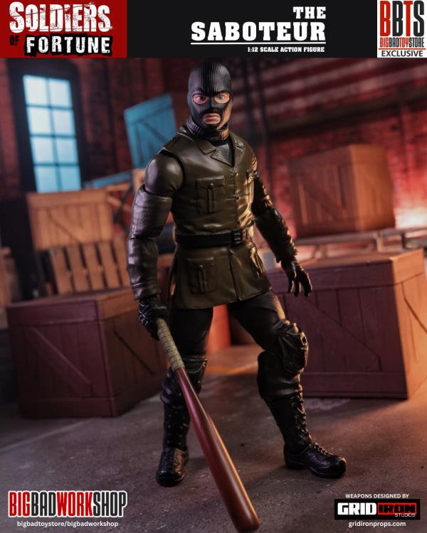 Soldiers of Fortune The Saboteur 1/12 Scale Action Figure