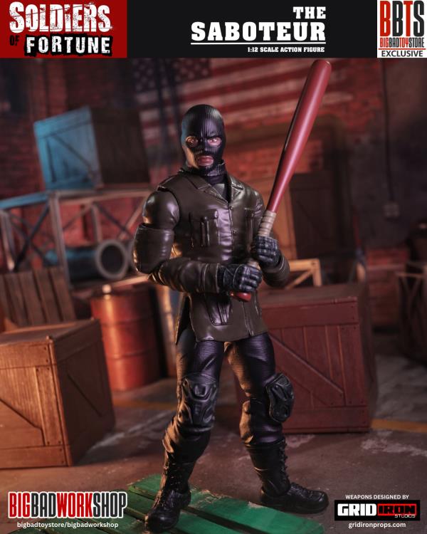 Soldiers of Fortune The Saboteur 1/12 Scale Action Figure Gallery Image 6