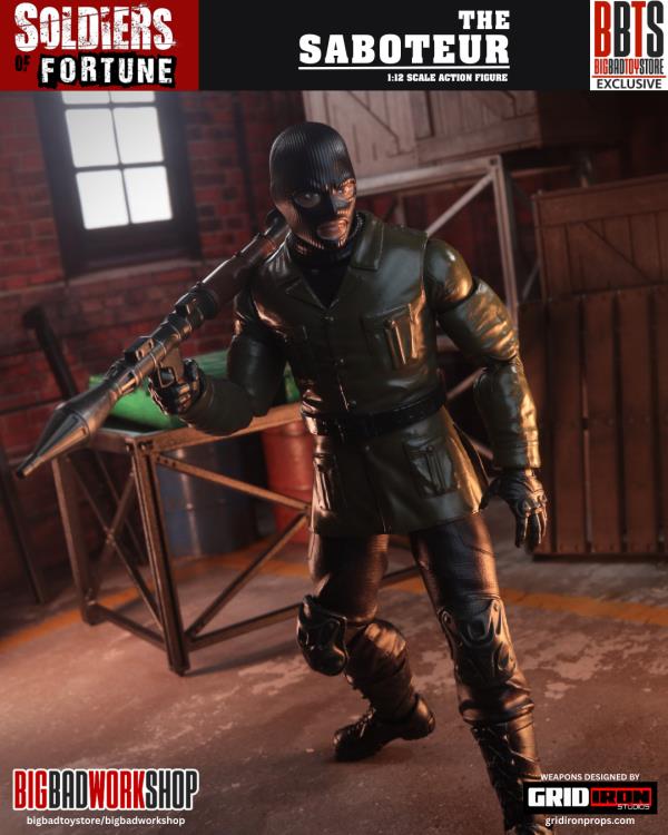Soldiers of Fortune The Saboteur 1/12 Scale Action Figure Gallery Image 10