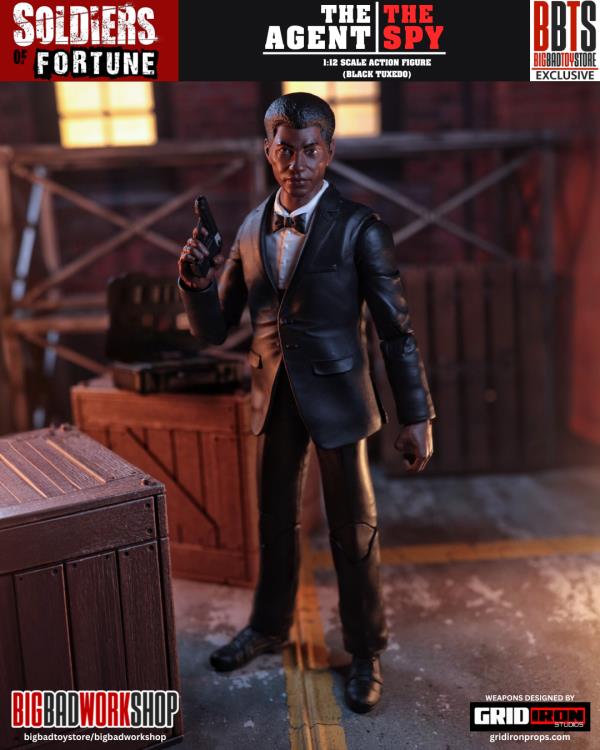 Soldiers of Fortune Set of Six 1/12 Scale Action Figures (with Bonus Figure) Gallery Image 19