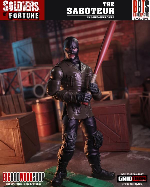 Soldiers of Fortune Set of Six 1/12 Scale Action Figures (with Bonus Figure) Gallery Image 56