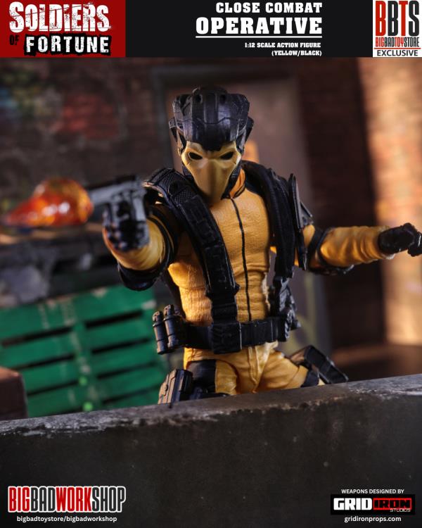 Soldiers of Fortune Set of Six 1/12 Scale Action Figures (with Bonus Figure) Gallery Image 49
