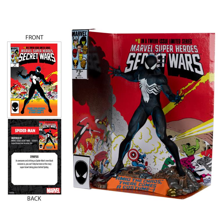 Marvel Comics Spider-Man (Secret Wars #8) 1/6 Scale Figure Gallery Image 7