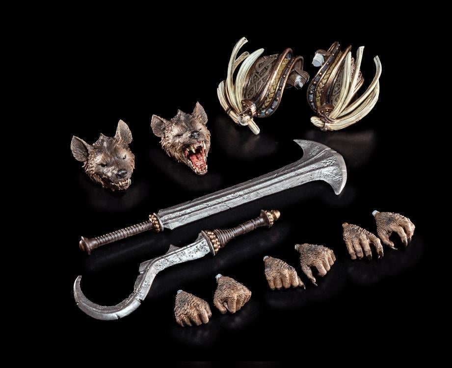 Mythic Legions: Reign of the Beasts Mwindajii the Cackler Action Figure Gallery Image 8