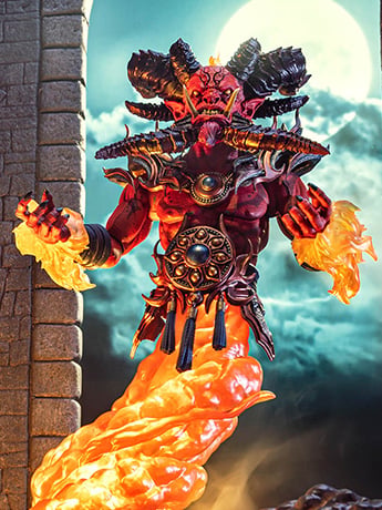 Mythic Legions: Reign of the Beasts J’hennem Brute-Scale Action Figure Gallery Image 2