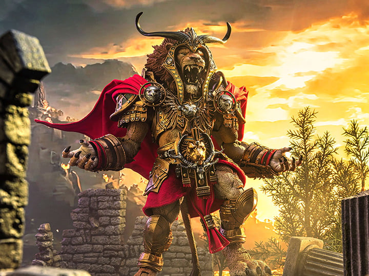 Mythic Legions: Reign of the Beasts Leodysseus Ogre-Scale Action Figure Gallery Image 1