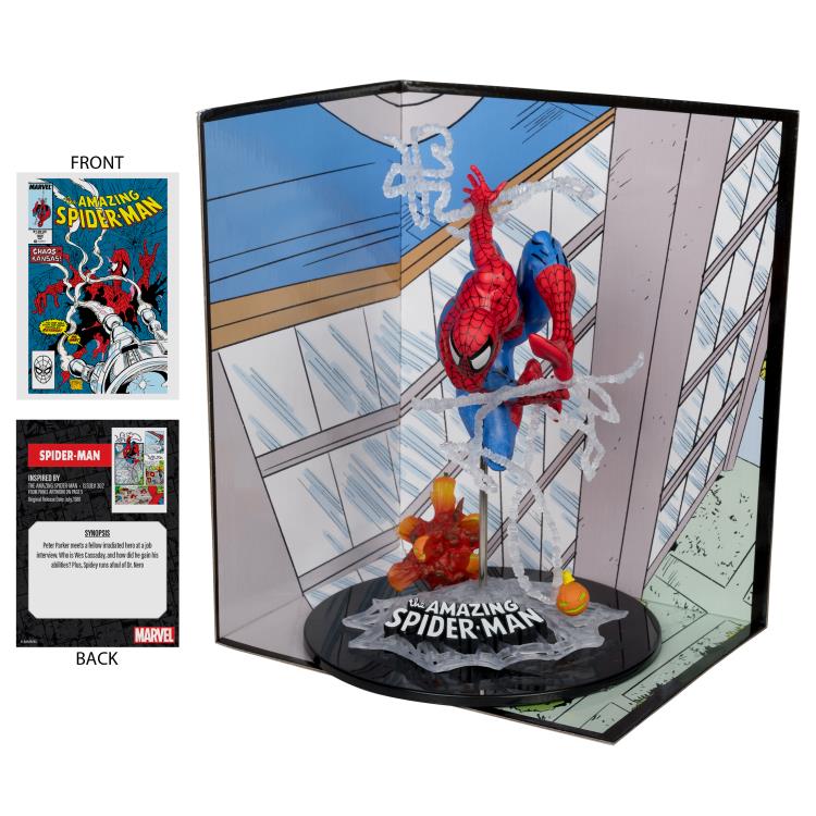 Marvel Comics Spider-Man (The Amazing Spider-Man #302) 1/10 Scale Figure Gallery Image 7
