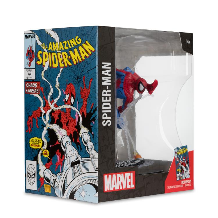 Marvel Comics Spider-Man (The Amazing Spider-Man #302) 1/10 Scale Figure Gallery Image 9