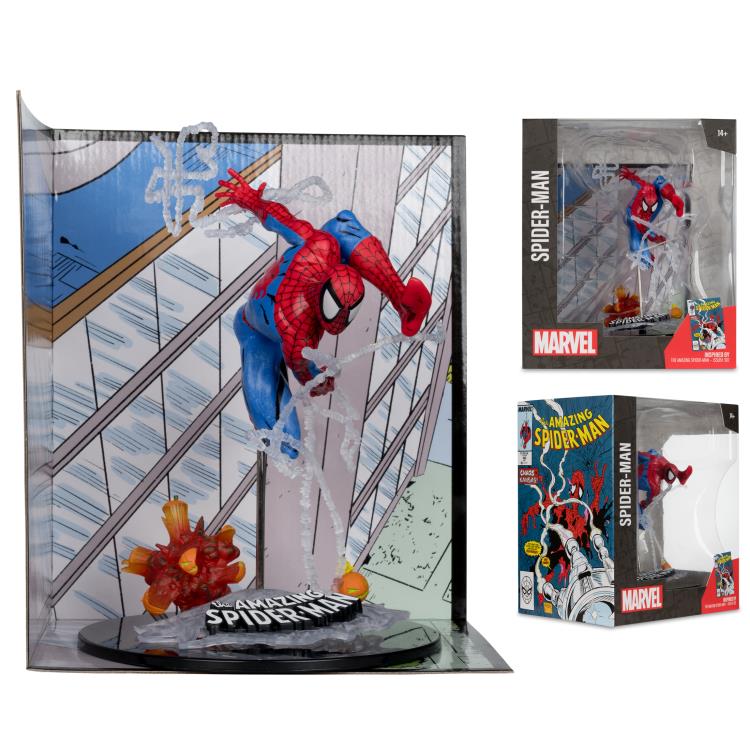 Marvel Comics Spider-Man (The Amazing Spider-Man #302) 1/10 Scale Figure Gallery Image 6