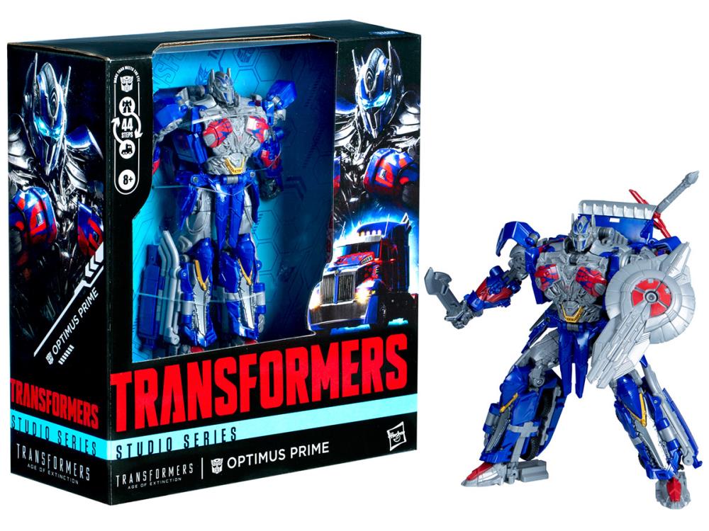 Transformers: Age of Extinction Studio Series Leader Class Optimus Prime Action Figure Gallery Image 5