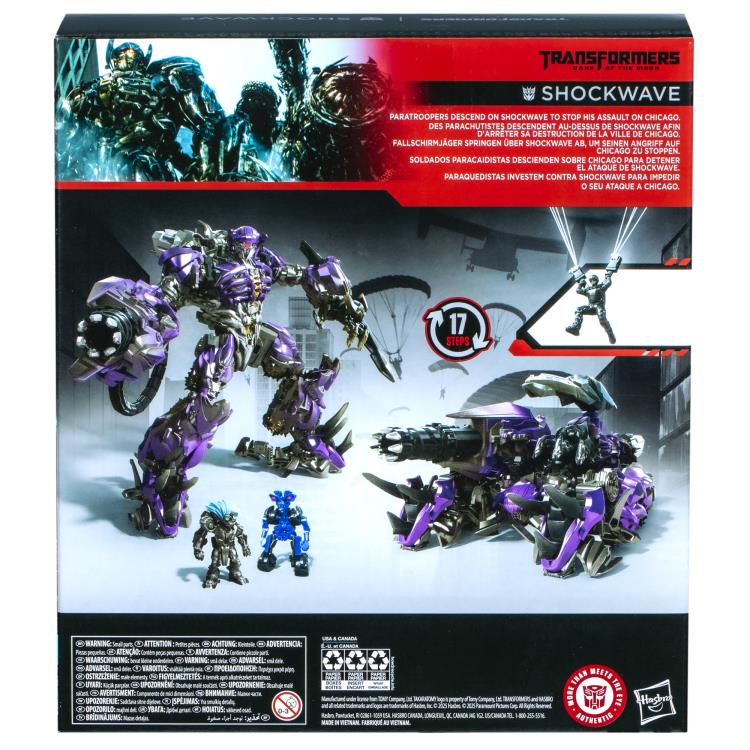 Transformers: Dark of the Moon Studio Series Leader Class Shockwave Action Figure Gallery Image 7