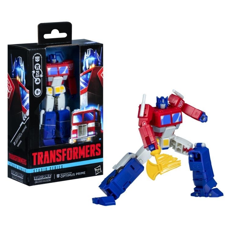 Transformers: Devastation Studio Series Deluxe Class Optimus Prime Action Figure Gallery Image 5
