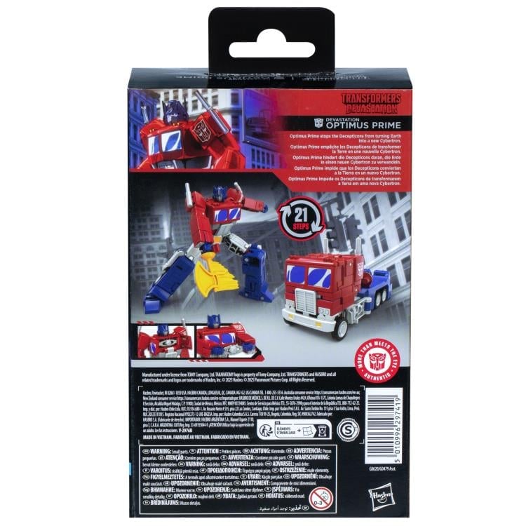 Transformers: Devastation Studio Series Deluxe Class Optimus Prime Action Figure Gallery Image 7