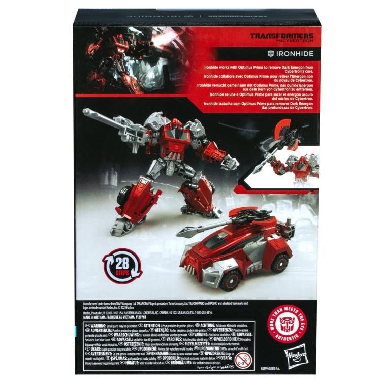 Transformers: War for Cybertron Studio Series Gamer Edition Voyager Class Ironhide Action Figure Gallery Image 7