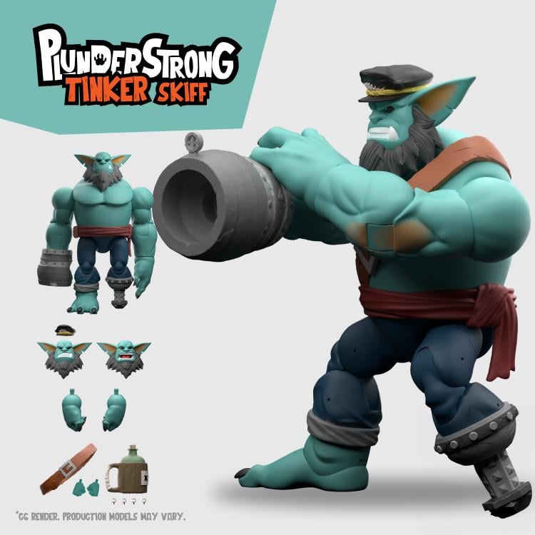 Plunderstrong Tinker Skiff Action Figure (with Bonus) Gallery Image 8