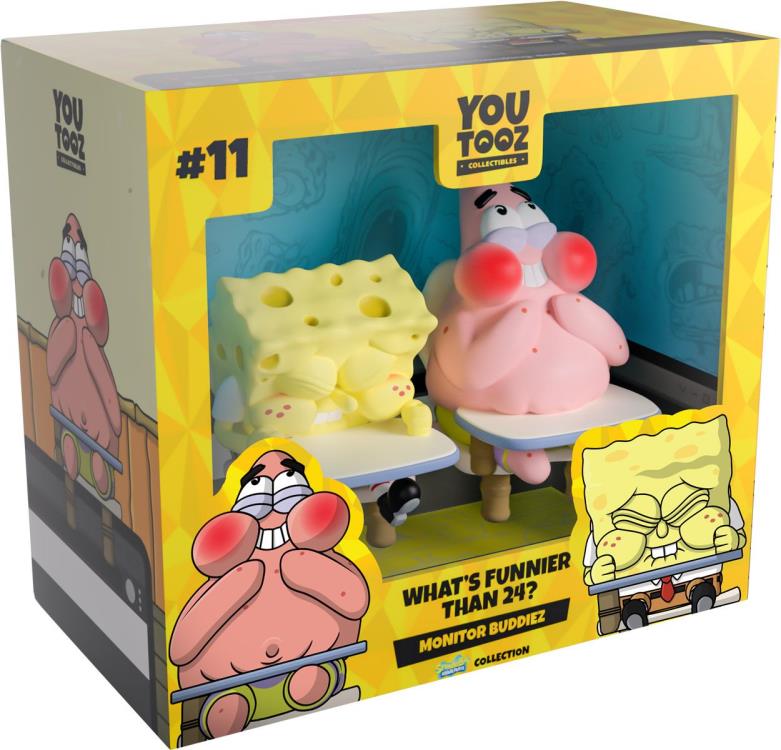 SpongeBob SquarePants Monitor Buddiez What's Funnier Than 24 Vinyl Figure Set Gallery Image 6