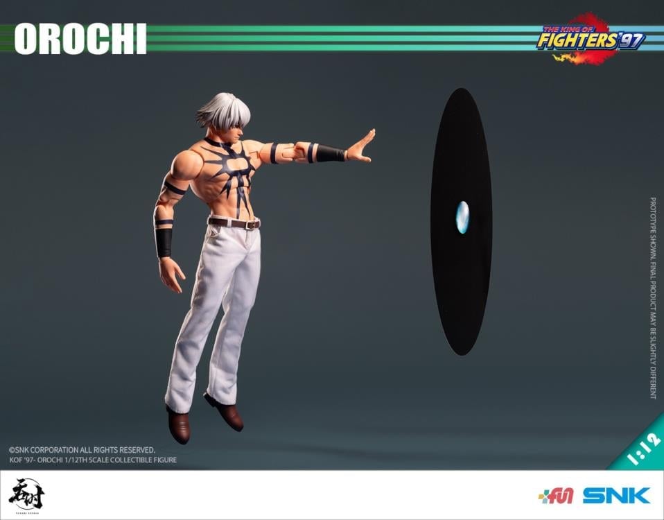 The King of Fighters '97 Orochi 1/12 Scale Action Figure (with Bonus)