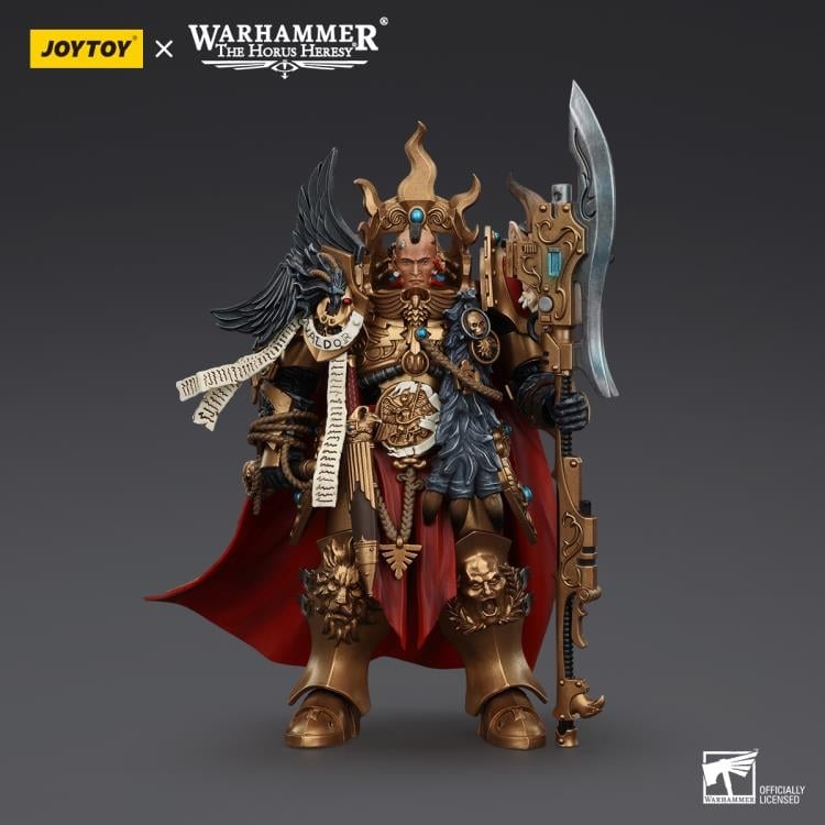 Warhammer: The Horus Heresy Legio Custodes Constantin Valdor, Captain-General of the Legio Custodes 1/18 Scale Action Figure Gallery Image 3