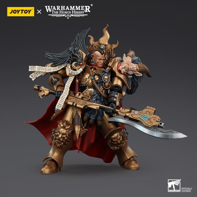 Warhammer: The Horus Heresy Legio Custodes Constantin Valdor, Captain-General of the Legio Custodes 1/18 Scale Action Figure Gallery Image 6