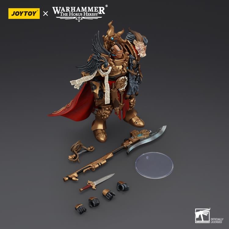 Warhammer: The Horus Heresy Legio Custodes Constantin Valdor, Captain-General of the Legio Custodes 1/18 Scale Action Figure Gallery Image 7