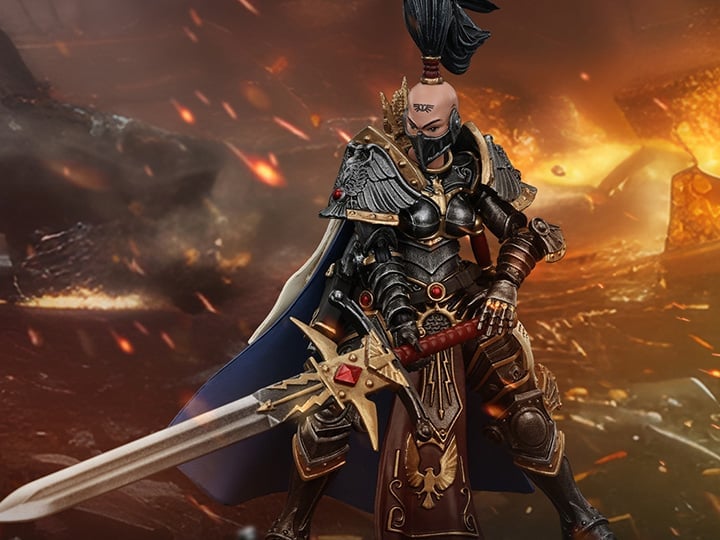 Warhammer: The Horus Heresy Sisters of Silence Knight-Commander Jenetia Krole 1/18 Scale Action Figure Gallery Image 1