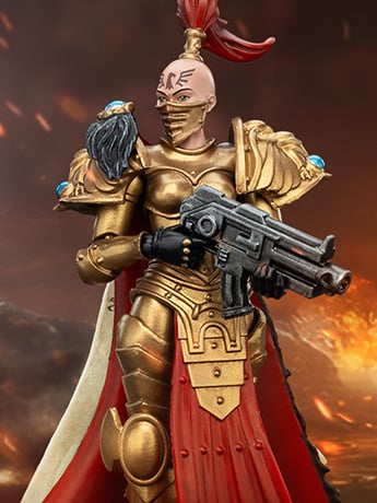 Warhammer: The Horus Heresy Sisters of Silence White Falcons Vigilator Cadre Vigilator (Ver. 1) 1/18 Scale Action Figure Gallery Image 2