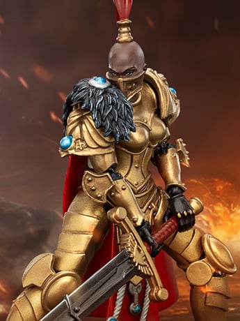 Warhammer: The Horus Heresy Sisters of Silence White Falcons Vigilator Cadre Vigilator (Ver. 2) 1/18 Scale Action Figure Gallery Image 2