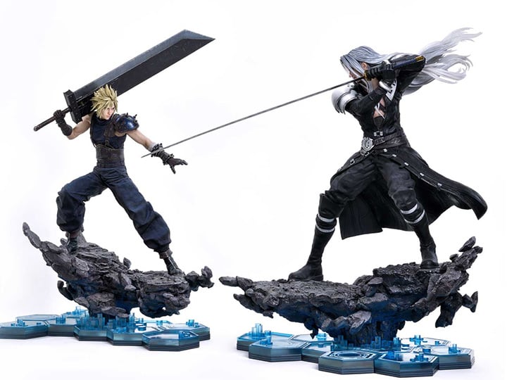 ファイナルファンタジーVII リバース　1/4スケール　クラウドvs セフィロス Final Fantasy VII Rebirth Square Enix Masterline Cloud Strife vs
