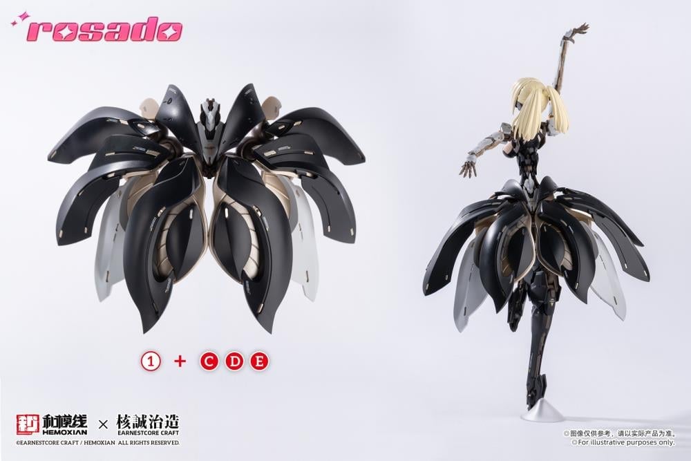 Rosado Project RS-03 Starflower Lilly MK3 1/10 Scale Model Kit