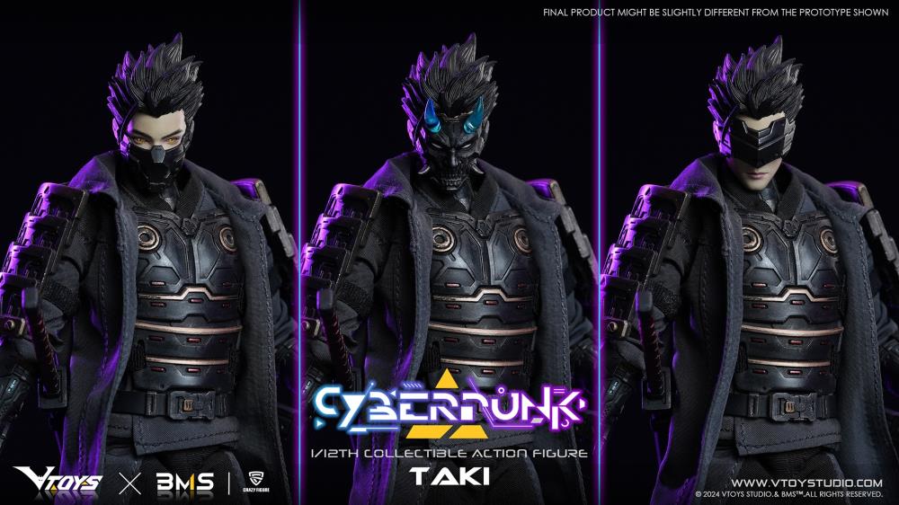 Cyberpunk Samurai Taki 1/12 Scale Action Figure (with Bonus) Gallery Image 19