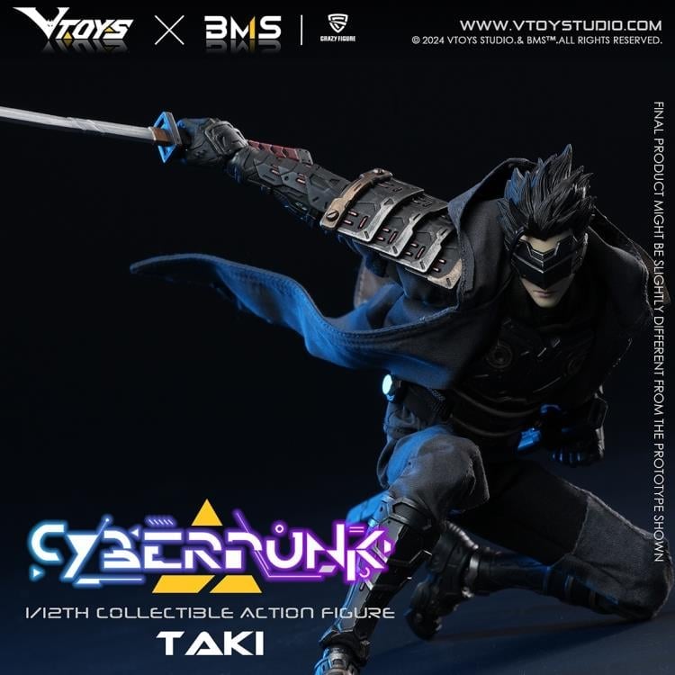Cyberpunk Samurai Taki 1/12 Scale Action Figure (with Bonus) Gallery Image 9