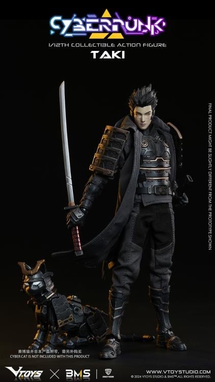 Cyberpunk Samurai Taki 1/12 Scale Action Figure (with Bonus) Gallery Image 16