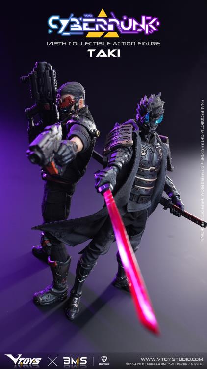 Cyberpunk Samurai Taki 1/12 Scale Action Figure (with Bonus) Gallery Image 17
