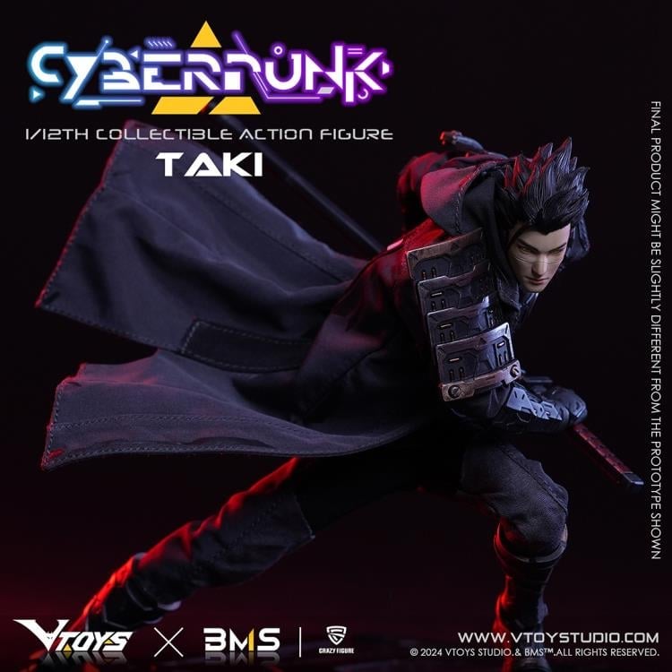 Cyberpunk Samurai Taki 1/12 Scale Action Figure (with Bonus) Gallery Image 8