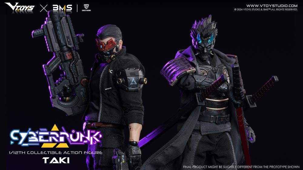 Cyberpunk Samurai Taki 1/12 Scale Action Figure (with Bonus) Gallery Image 18