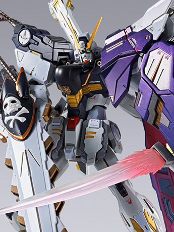 Mobile Suit Crossbone Gundam Metal Build Crossbone Gundam X1 Half Cloth (Kinkedo Custom Ver.) Exclusive Action Figure Gallery Image 2