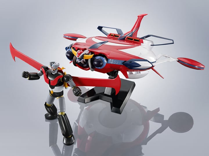 Grendizer U Robot Spirits Spazer & Mazinger Z Exclusive Action Figure Set Gallery Image 1