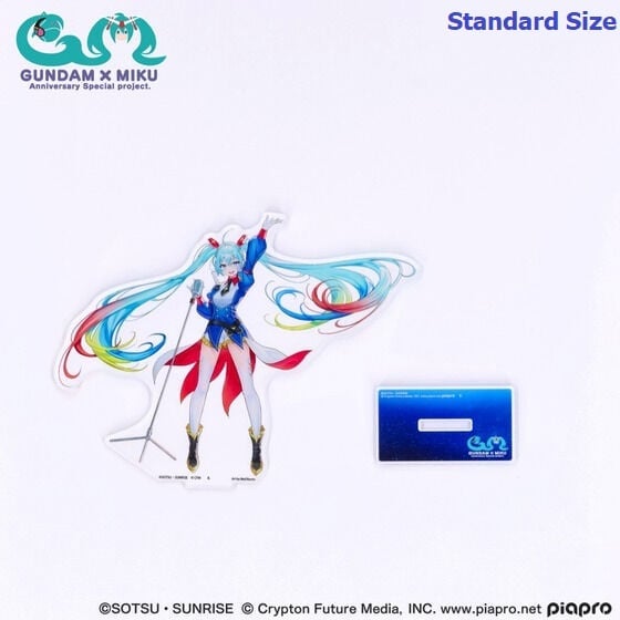Mobile Suit Gundam x Hatsune Miku (Standard Size Ver.) Exclusive Acrylic Stand Gallery Image 3