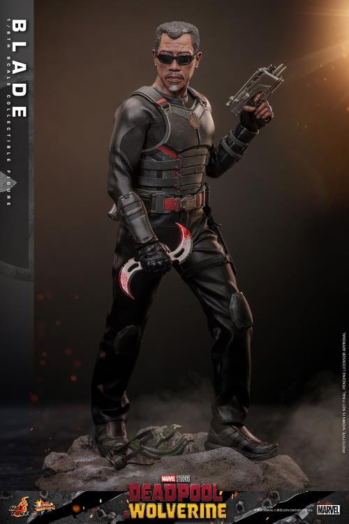 Deadpool & Wolverine MMS791 Blade 1/6th Scale Collectible Figure Gallery Image 7