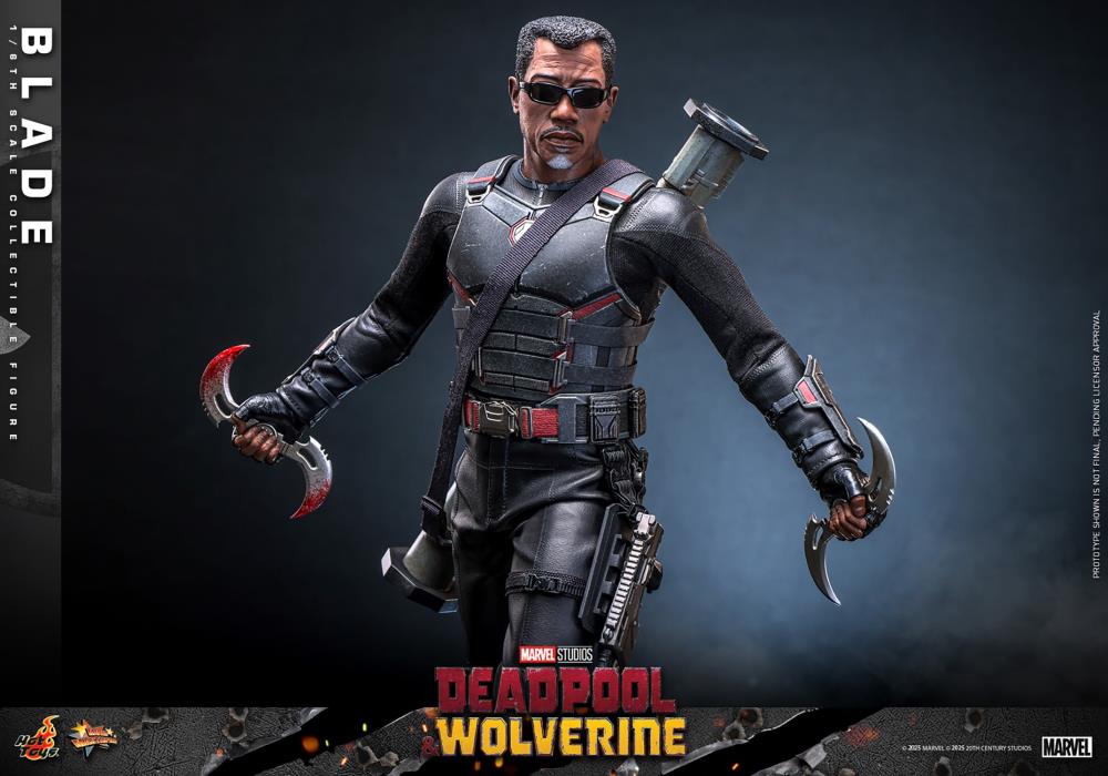 Deadpool & Wolverine MMS791 Blade 1/6th Scale Collectible Figure Gallery Image 5