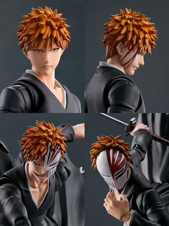 Bleach S.H.Figuarts Ichigo Kurosaki (Getsugatensho Ver.) Action Figure Gallery Image 7