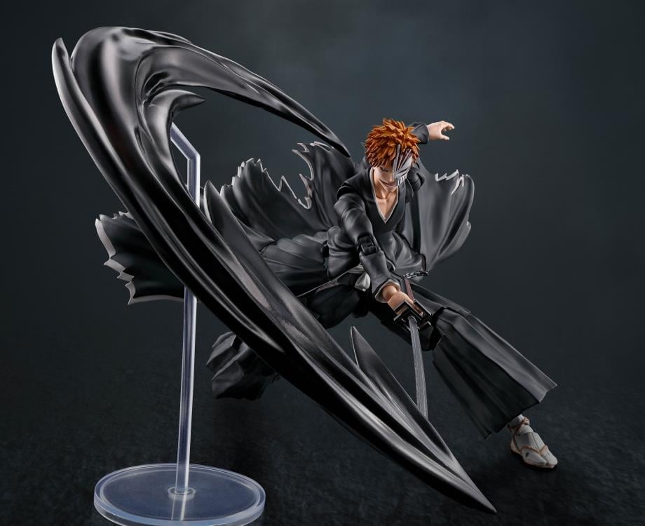 Bleach S.H.Figuarts Ichigo Kurosaki (Getsugatensho Ver.) Action Figure Gallery Image 6