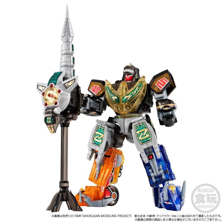 Kyoryu Sentai Zyuranger SMP Dragon Caesar (Clear Color Ver.) Exclusive Model Kit Gallery Image 4