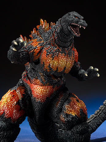 Godzilla vs. Destoroyah S.H.MonsterArts Godzilla (70th Anniversary Special Ver.) Action Figure Gallery Image 2