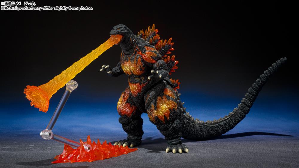 Godzilla vs. Destoroyah S.H.MonsterArts Godzilla (70th Anniversary Special Ver.) Action Figure Gallery Image 7