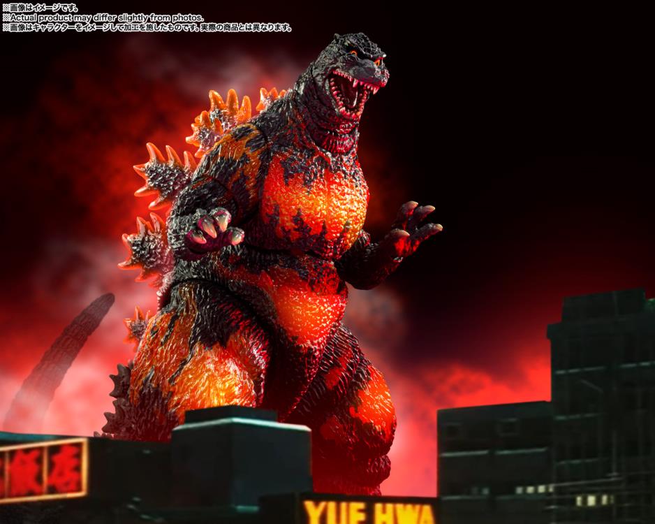 Godzilla vs. Destoroyah S.H.MonsterArts Godzilla (70th Anniversary Special Ver.) Action Figure Gallery Image 9