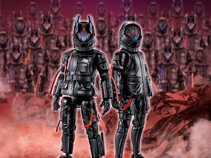 Kamen Rider So-Do Kamen Rider GAVV Action Agent Box of 8 Figure & Accessory Packs Gallery Image 1