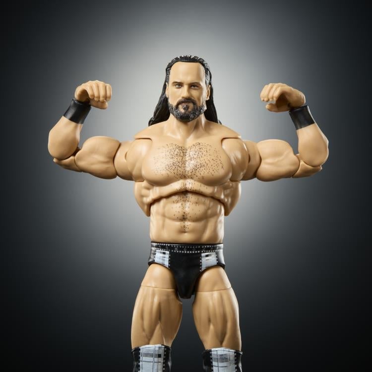 Mattel WWE Ultimate Edition Action Figure & Accessori, 15,2 cm LA Knight Collectible Set, Teste e Mani intercambiabili, 30 Punti di articolazione